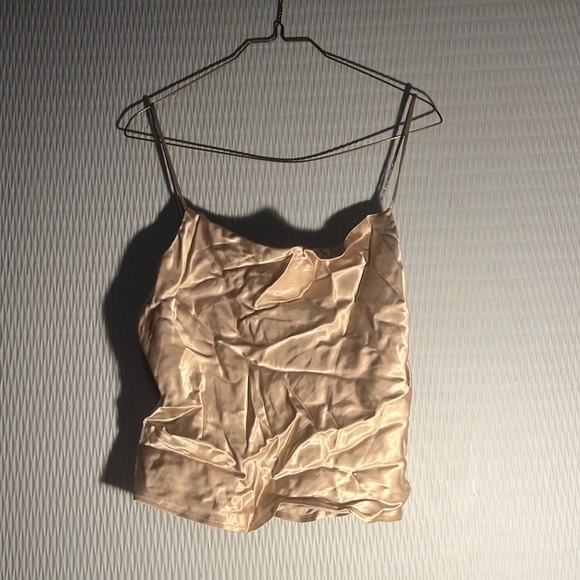 BNWT gold Zara top - Picture 1 of 4
